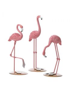 TABLETOP FLAMINGO TRIO